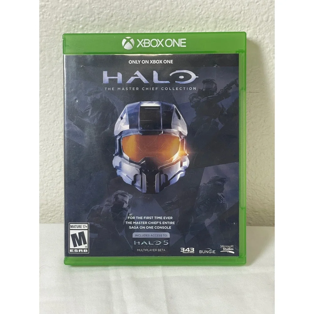 Microsoft Halo The Master Chief Collection Xbox One OS Green Excellent Shooter